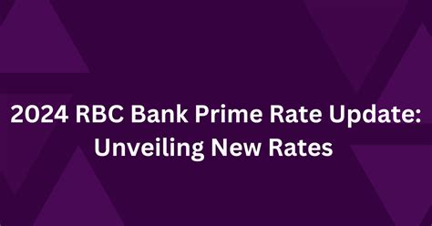 rbc bank prime rate